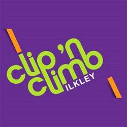 Clip n climb Ilkley purple logo